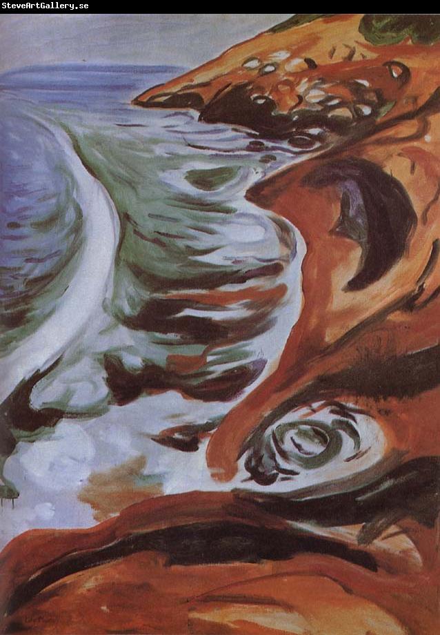 Edvard Munch Surfy Waver  rock